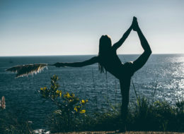 ... e praticante assídua de yoga!
