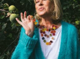Martha Stewart e as balinhas com CBD (Foto: The New York Times)