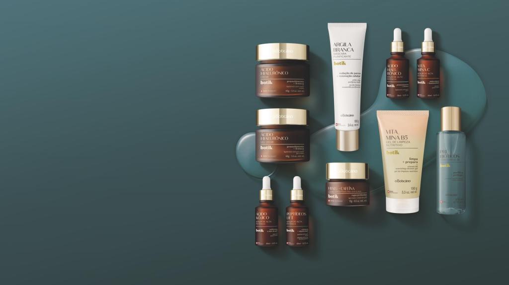 Notícias da semana: Botik, a nova marca de skincare d’Boticário, o teste virtual de batom da Avon e mais