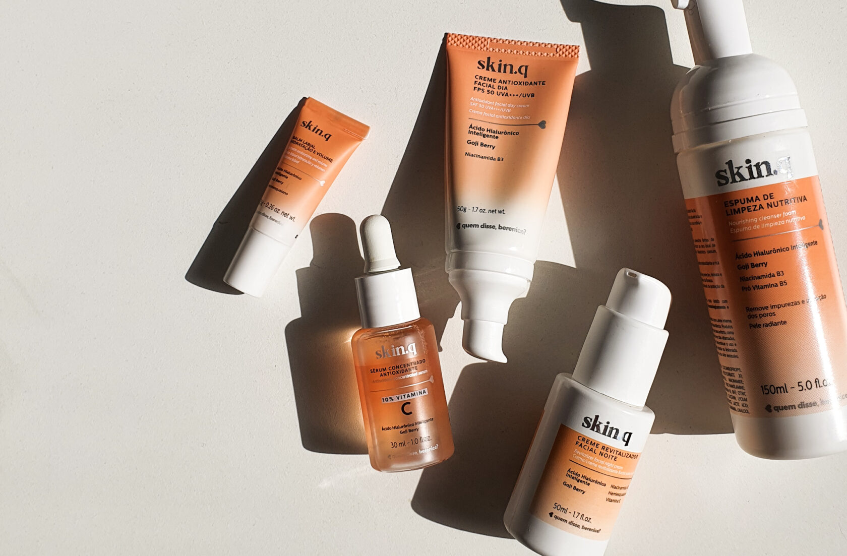 SKINCARE: AS PRIMEIRAS IMPRESSÕES DA SKIN.Q, NOVA LINHA DE CUIDADOS DE QUEM DISSE, BERENICE?